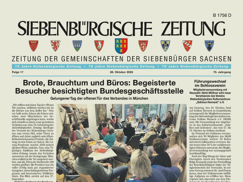 Druckausgabe der aktuellen Zeitung