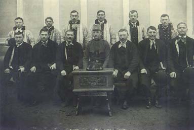 Die schsische Bruderschaft und die landlerische Bruderschaft, um 1914