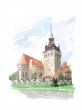 132. Glockenturm Kirchenburg Keisd