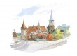 168. Kirchenburg Meschen 168. Kirchenburg Meschen