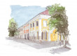 184. Bistritz - Der Kornmarkt 184. Bistritz - Der Kornmarkt